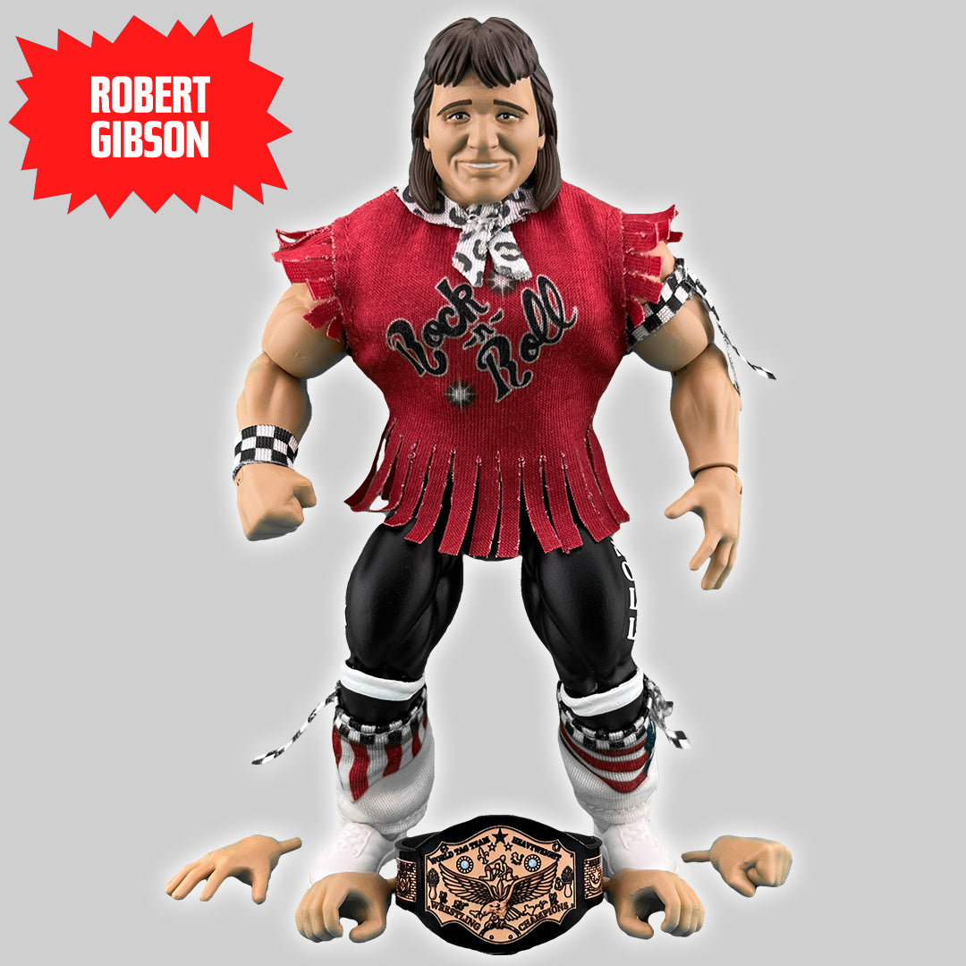 Remco PowerTown AllStar Wrestlers Series 1: Rock 'n' Roll Express 2-Pack!