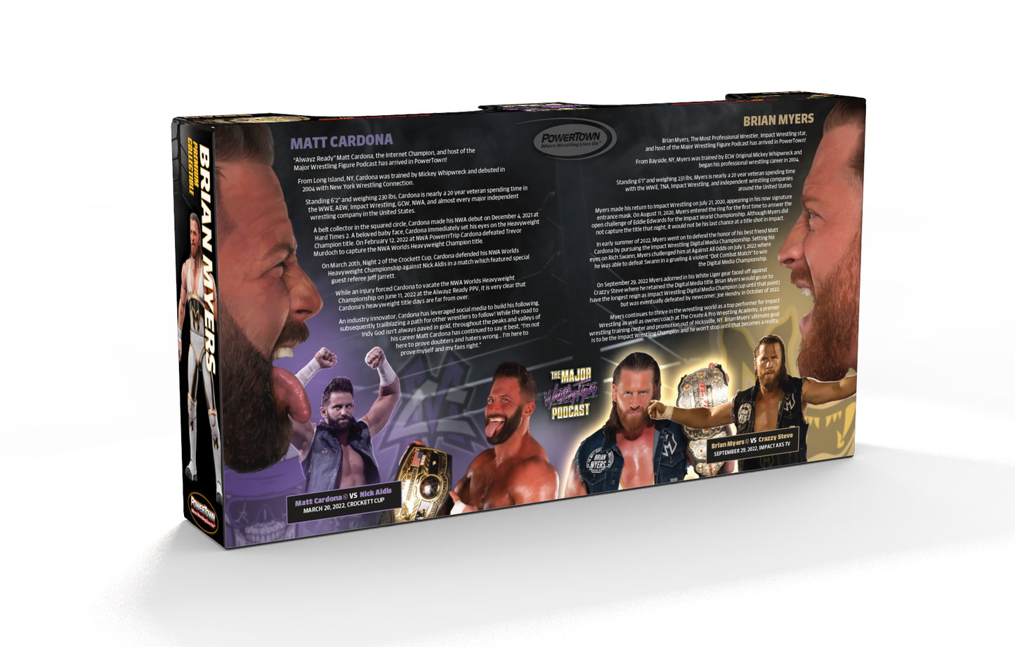 Matt Cardona & Brian Myers MWFP Ultras Two-Pack Pre-Order Closed, Thank You.