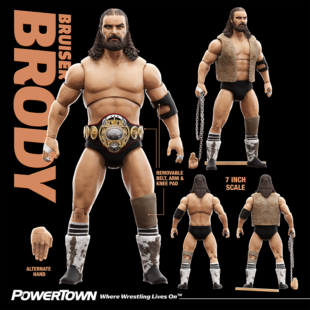 Bruiser brody deals action figure