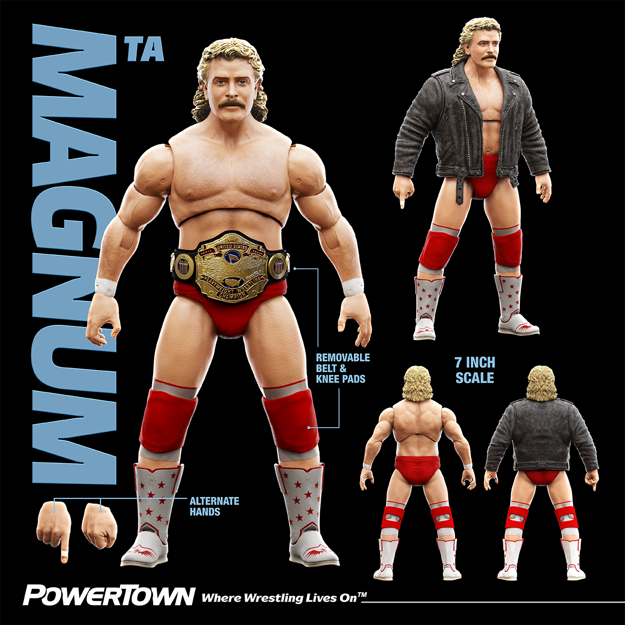Magnum ta action figure deals
