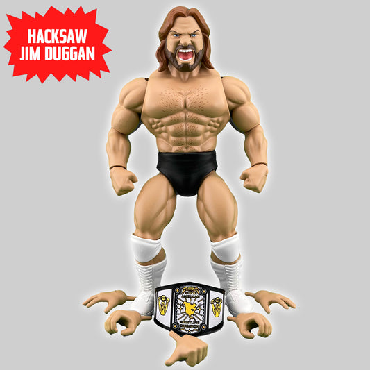 Remco PowerTown AllStar Wrestlers Series 1: "Hacksaw" Jim Duggan!